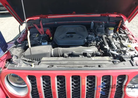 2023 Jeep Wrangler 4Xe Sahara 4X4 из США, поврежденный, VIN 1C4JJXP63PW568190